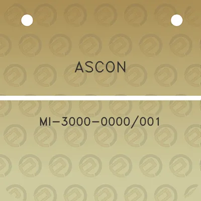 ascon-mi-3000-0000001