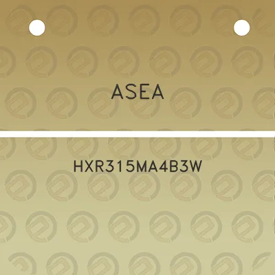 asea-hxr315ma4b3w