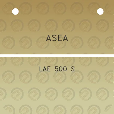 asea-lae-500-s