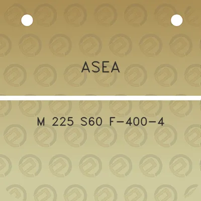 asea-m-225-s60-f-400-4