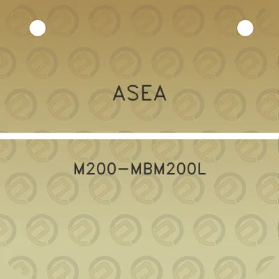 asea-m200-mbm200l