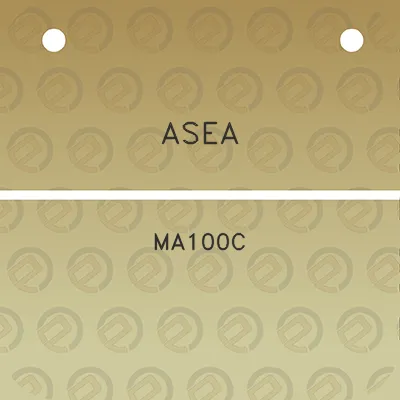 asea-ma100c