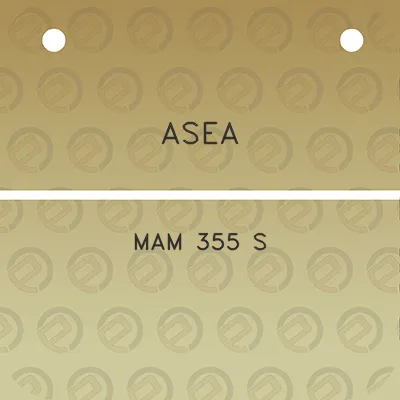 asea-mam-355-s