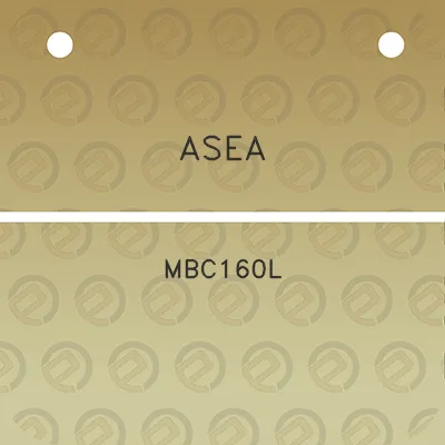 asea-mbc160l