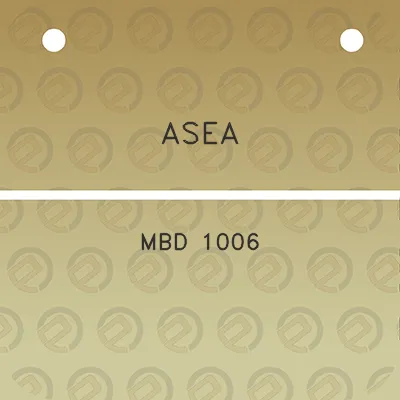 asea-mbd-1006