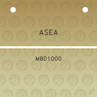 asea-mbd1000