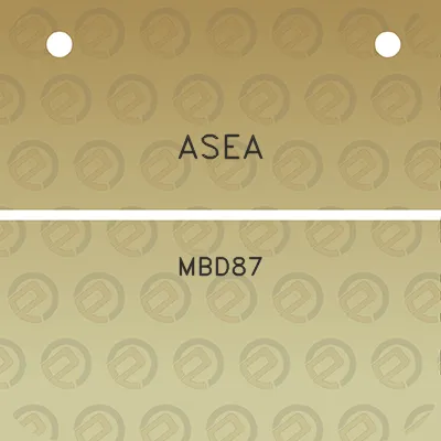 asea-mbd87