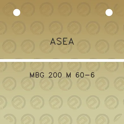 asea-mbg-200-m-60-6