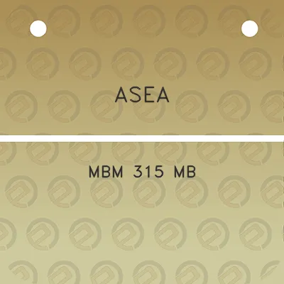 asea-mbm-315-mb