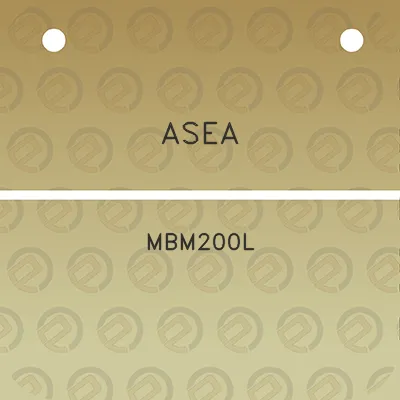 asea-mbm200l