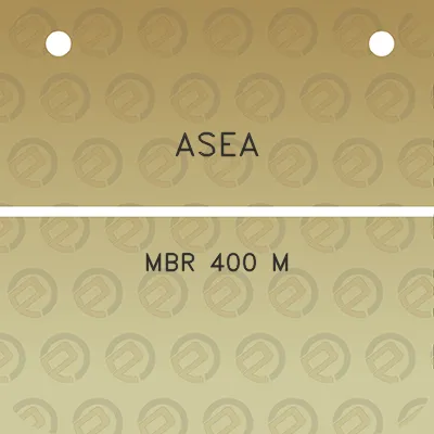 asea-mbr-400-m