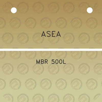 asea-mbr-500l