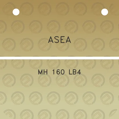 asea-mh-160-lb4