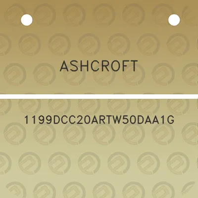 ashcroft-1199dcc20artw50daa1g