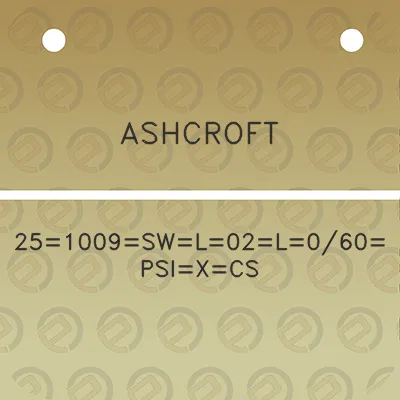 ashcroft-251009swl02l060-psixcs