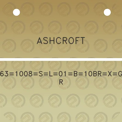 ashcroft-631008sl01b10brxgr