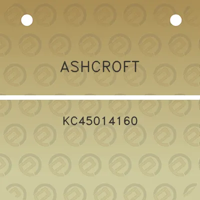 ashcroft-kc45014160