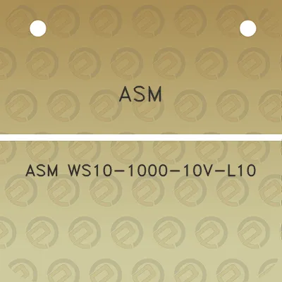 asm-asm-ws10-1000-10v-l10