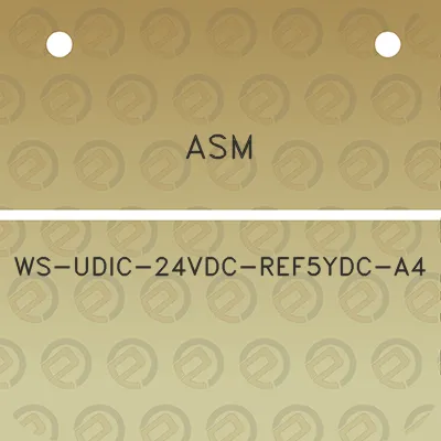 asm-ws-udic-24vdc-ref5ydc-a4