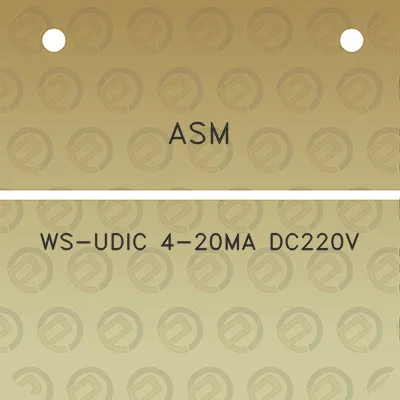 asm-ws-udic-4-20ma-dc220v