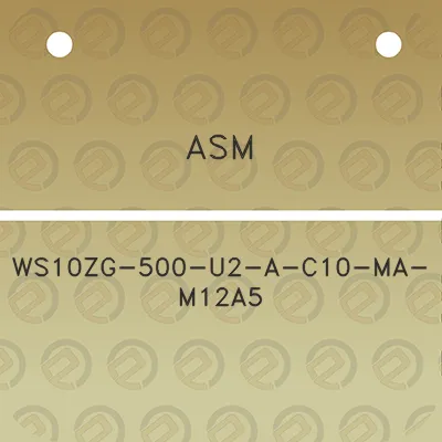 asm-ws10zg-500-u2-a-c10-ma-m12a5