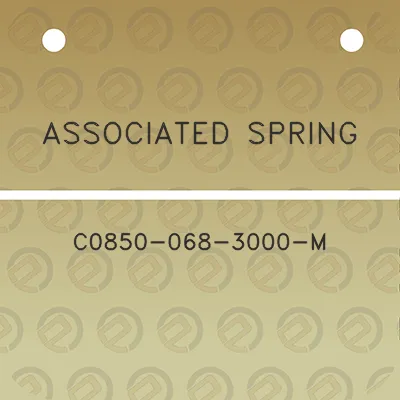 associated-spring-c0850-068-3000-m