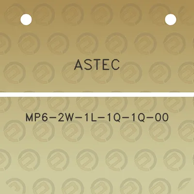 astec-mp6-2w-1l-1q-1q-00