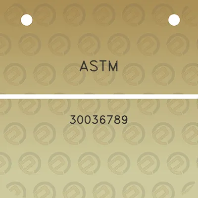 astm-30036789