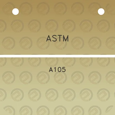 astm-a105