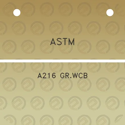 astm-a216-grwcb