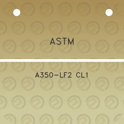 astm-a350-lf2-cl1