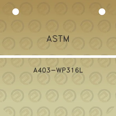 astm-a403-wp316l