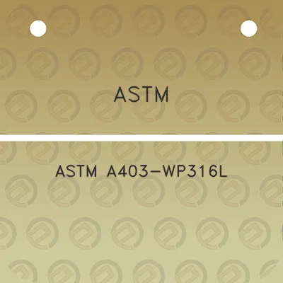 astm-astm-a403-wp316l