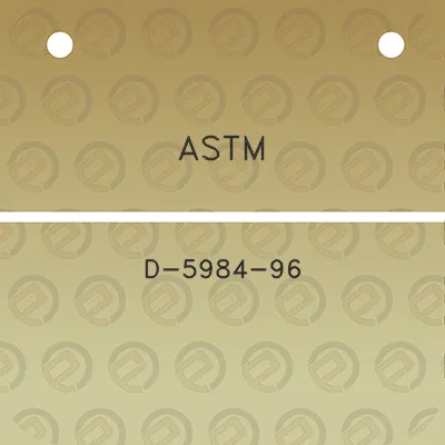 astm-d-5984-96