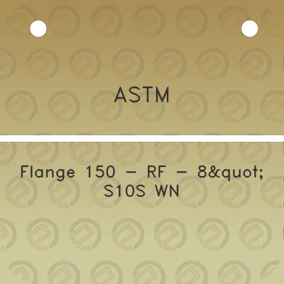 astm-flange-150-rf-8quot-s10s-wn