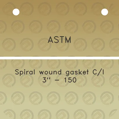 astm-spiral-wound-gasket-cl-3-150