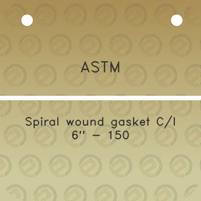 astm-spiral-wound-gasket-cl-6-150