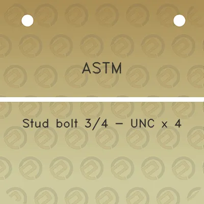 astm-stud-bolt-34-unc-x-4