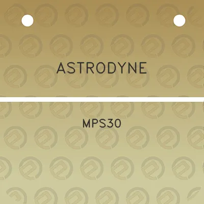 astrodyne-mps30