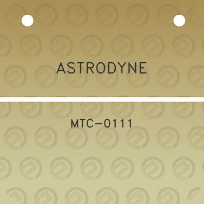 astrodyne-mtc-0111