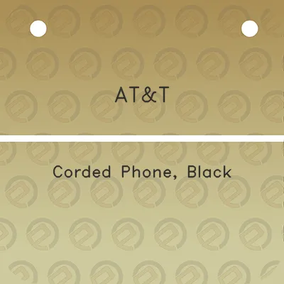 att-corded-phone-black