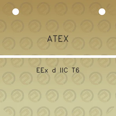 atex-eex-d-iic-t6