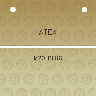 atex-m20-plug