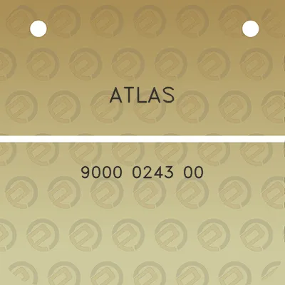 atlas-9000-0243-00