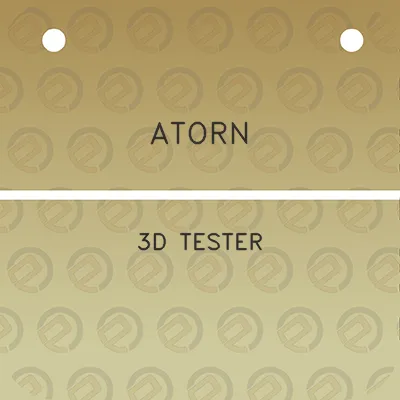 atorn-3d-tester