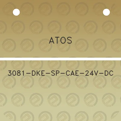 atos-3081-dke-sp-cae-24v-dc