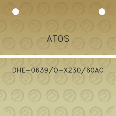 atos-dhe-0639o-x23060ac