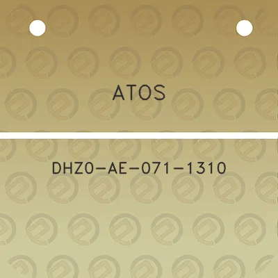 atos-dhz0-ae-071-1310