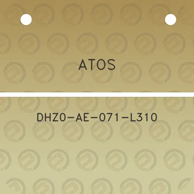 atos-dhz0-ae-071-l310