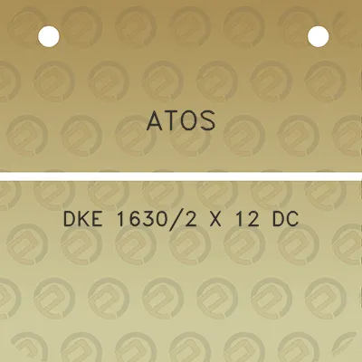 atos-dke-16302-x-12-dc